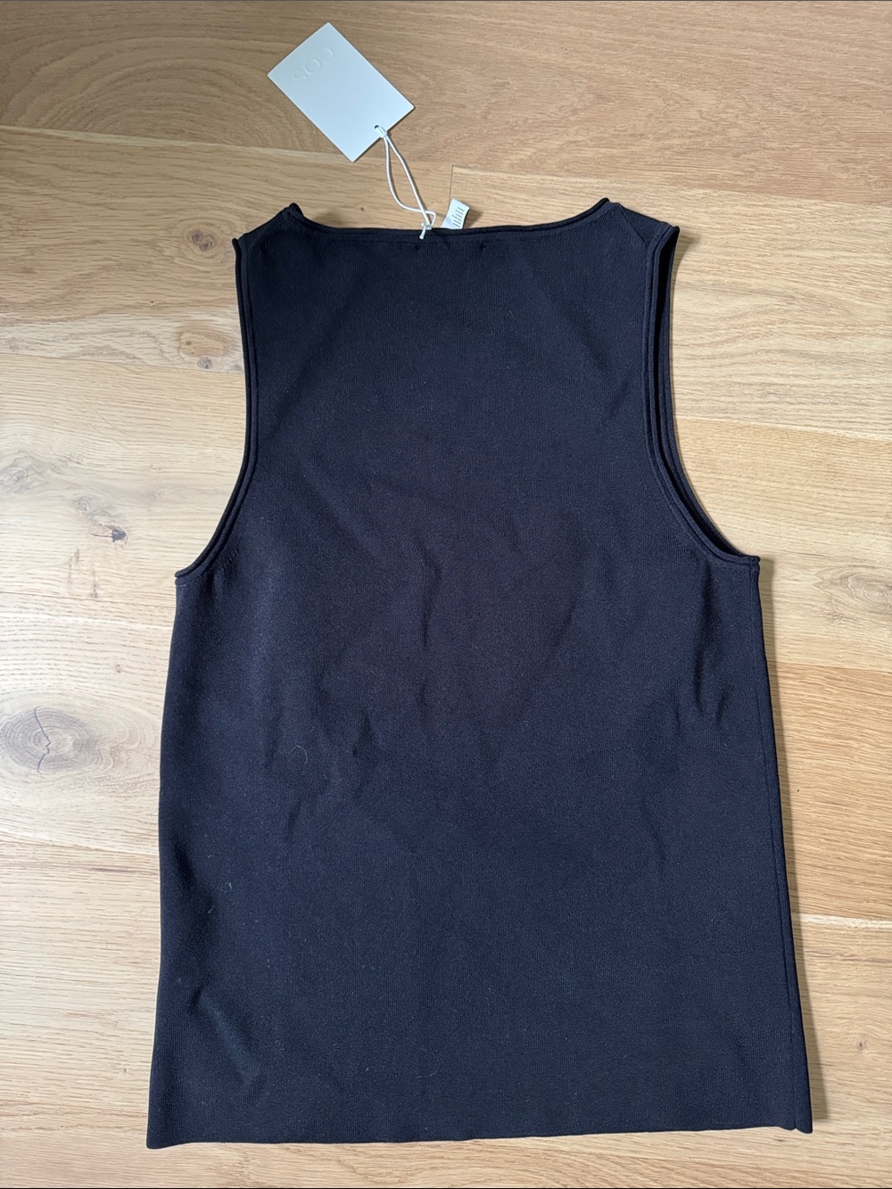 NWT COS Black Tank Top - Picture 2 of 4